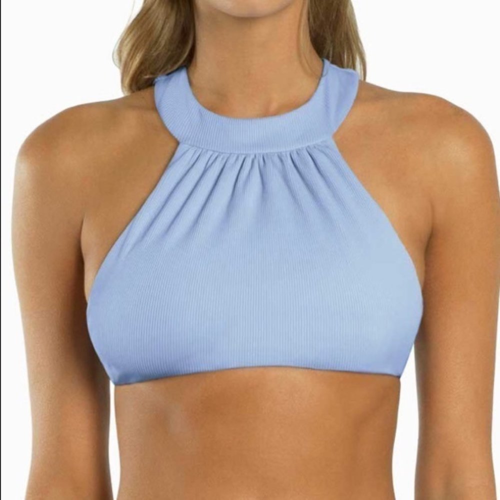 light blue boys and arrows swim top